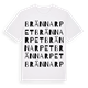 Brännarpet ordlek t-shirt