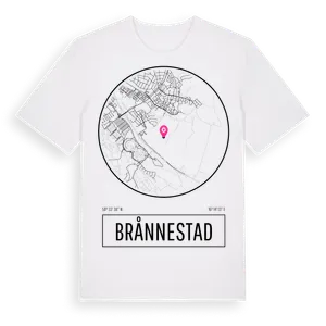 Brånnestad t-shirt – ekologisk bomull t-shirt från Pinshirt