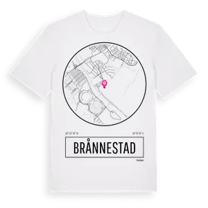 Brånnestad t-shirt – ekologisk bomull t-shirt från Pinshirt