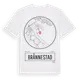 White t-shirt med Brånnestad t-shirt
