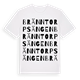Bränntorpsängen ordlek t-shirt