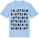 Blue Soul t-shirt med Brantsbo ordlek t-shirt