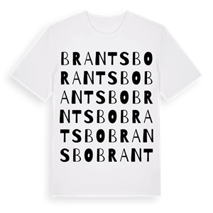Brantsbo ordlek t-shirt – ekologisk bomull t-shirt från Pinshirt