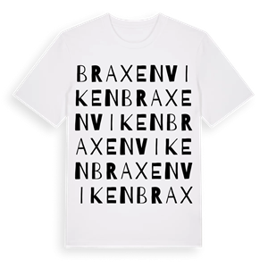 Braxenviken ordlek t-shirt – ekologisk bomull t-shirt från Pinshirt
