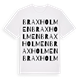 Braxholmen ordlek t-shirt
