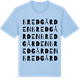 Blue Soul t-shirt med Bredgården ordlek t-shirt