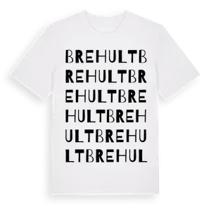 Brehult ordlek t-shirt – ekologisk bomull t-shirt från Pinshirt