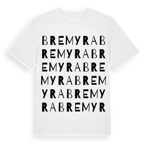 Bremyra ordlek t-shirt – ekologisk bomull t-shirt från Pinshirt