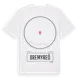 White t-shirt med Bremyreö t-shirt