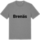 Mid Heather Gray t-shirt med Brenäs fetstil t-shirt