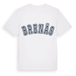 Brenäs college t-shirt – ekologisk bomull t-shirt från Pinshirt