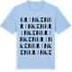 Blue Soul t-shirt med Brinken ordlek t-shirt