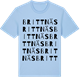 Blue Soul t-shirt med Brittnäs ordlek t-shirt