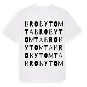 Brobytomta ordlek t-shirt – ekologisk bomull t-shirt från Pinshirt