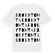 Brobytomta ordlek t-shirt