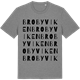 Mid Heather Gray t-shirt med Brobyviken ordlek t-shirt