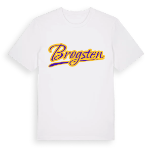 Brogsten baseball t-shirt – ekologisk bomull t-shirt från Pinshirt