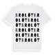 Brolöt ordlek t-shirt