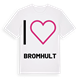 Jag älskar Bromhult t-shirt stort tryck