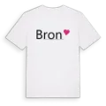 Bron hjärta t-shirt