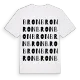 Bron ordlek t-shirt