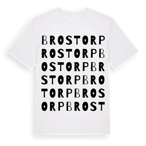 Brostorp ordlek t-shirt – ekologisk bomull t-shirt från Pinshirt