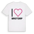 Jag älskar Brotorp t-shirt stort tryck