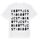 Bröttjestad ordlek t-shirt