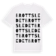 Brottsledet ordlek t-shirt