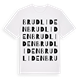 Brudliden ordlek t-shirt