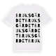 Bruksgärdet ordlek t-shirt