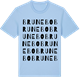 Blue Soul t-shirt med Brunebo ordlek t-shirt