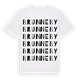 Brunneby ordlek t-shirt