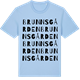 Blue Soul t-shirt med Brunnsgården ordlek t-shirt