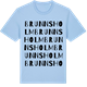 Blue Soul t-shirt med Brunnsholm ordlek t-shirt