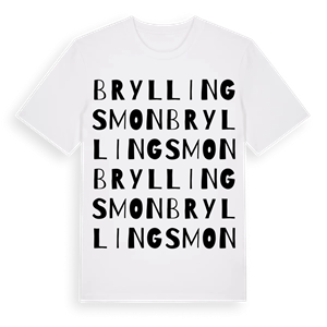 Bryllingsmon ordlek t-shirt – ekologisk bomull t-shirt från Pinshirt