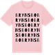 Pink Cotton t-shirt med Brynsbo ordlek t-shirt
