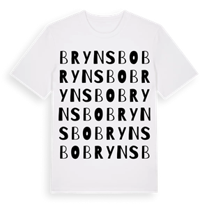 Brynsbo ordlek t-shirt – ekologisk bomull t-shirt från Pinshirt