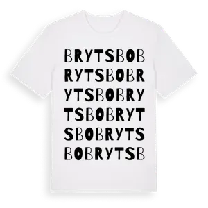 Brytsbo ordlek t-shirt – ekologisk bomull t-shirt från Pinshirt