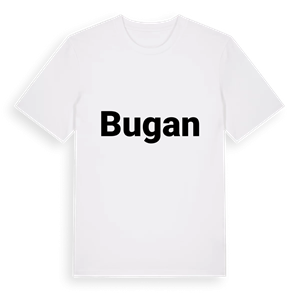 Bugan fetstil t-shirt – ekologisk bomull t-shirt från Pinshirt