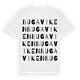 Bugaviken ordlek t-shirt