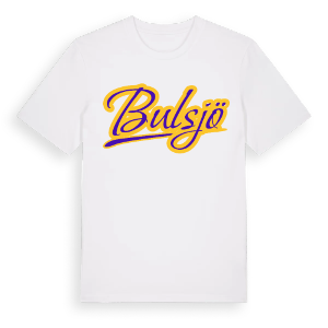 Bulsjö baseball t-shirt – ekologisk bomull t-shirt från Pinshirt