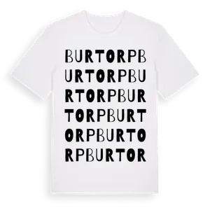 Burtorp ordlek t-shirt – ekologisk bomull t-shirt från Pinshirt