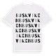 Buskviken ordlek t-shirt
