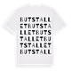 Butstallet ordlek t-shirt