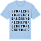 Blue Soul t-shirt med Bydalen ordlek t-shirt