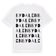 Bydalen ordlek t-shirt