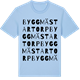 Blue Soul t-shirt med Byggmästartorp ordlek t-shirt