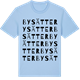 Blue Soul t-shirt med Bysätter ordlek t-shirt