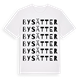Bysätter ordlek t-shirt